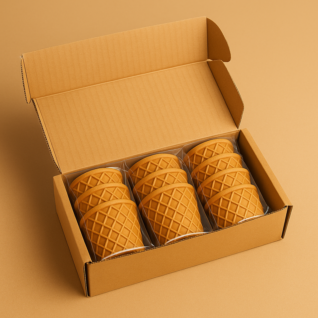 Boîte de gobelets comestibles EatCup